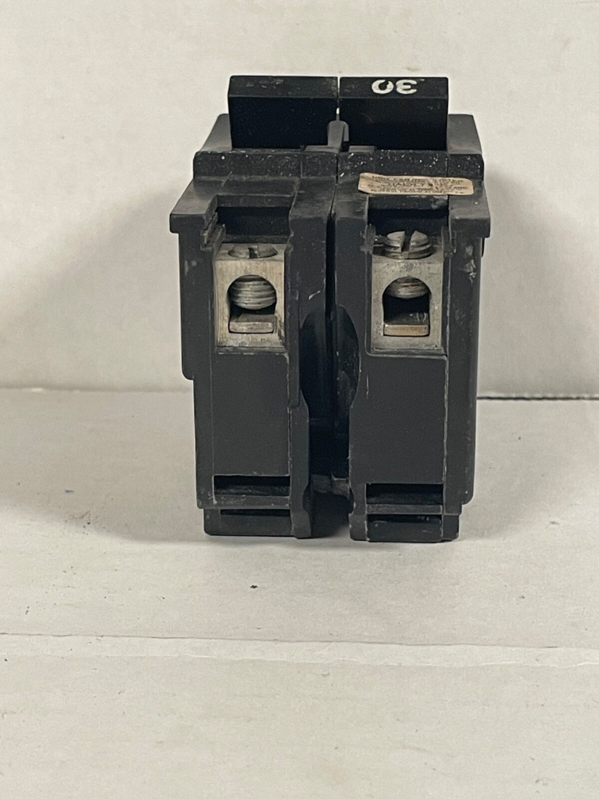 Federal Pacific FPE Stab-Lok Breaker 2 Pole 30 Amp 240V Thick