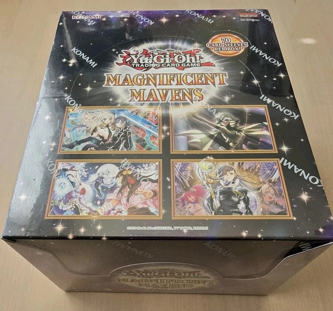 YuGiOh 1st Edition Magnificent Mavens MAMA Display Box 5 Mini Pack