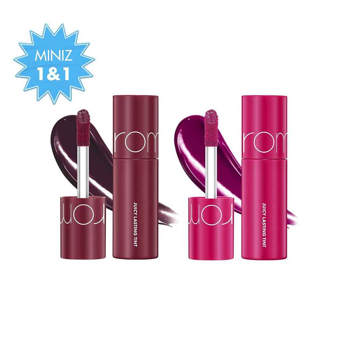 ROM&ND x COHA Juicy Lasting Tint MINI #40 + #41 Double set K