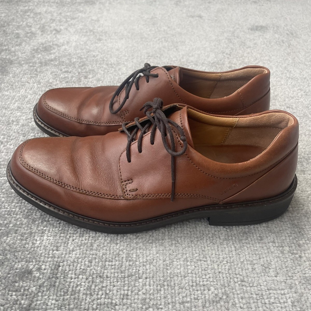Ecco mens brown comfort insole Oxfords. Size 9 Men main image 4