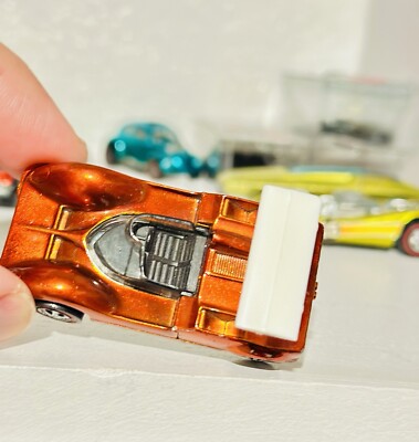 Vintage Hot wheels Redline 1969 Orange Chaparral 2G Toughy Clean  