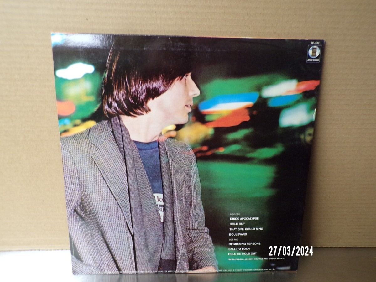 Jackson Browne – Hold Out - 1980 Asylum Records 5E-511 Pop Rock