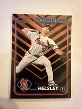 2024 Topps Update #US263 Ryan Helsey black and orange Halloween foil Holiday