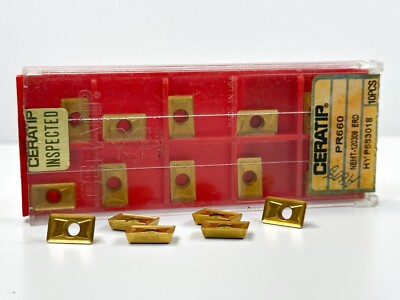 Kyocera NEMT-120308 | New Carbide Inserts | Grade PR660 | 16pcs