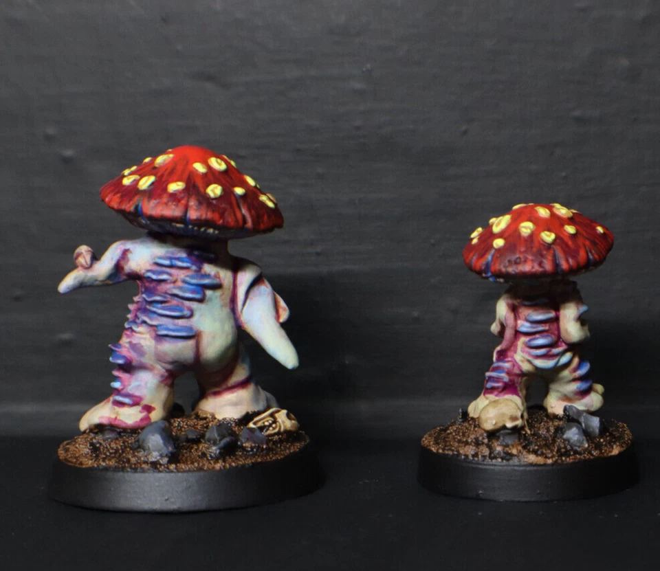 Painted Reaper Miniatures - MUSHROOM MEN - Metal Miniature - 28mm (2 Figures) - Image 4 of 4