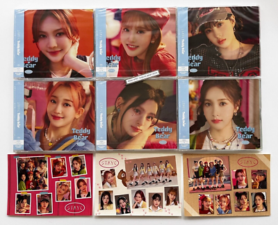 STAYC Teddy Bear Japanese ver Solo Jacket CD Photocard Complete