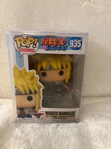 FUNKO POP W/ PROTECTOR  MINATO NAMIKAZE 935 NARUTO SHIPPUDEN