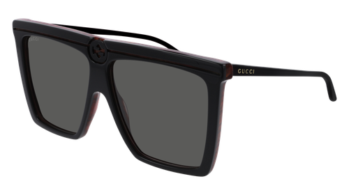 Gucci Occhiali da Sole GG0733S 001 Nero grigio Unisex Originali | eBay