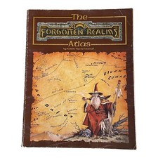 Advanced Dungeons & Dragons (AD&D) - The Forgotten Realms Atlas (1st Print) 🐙