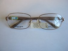 NEW Sophia Loren Beau Rivage BR81 81 beige natural eyeglass frames eye glasses