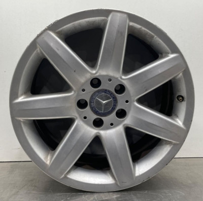 2003 Mercedes Sl500 Oem Rim Factory Wheel 17'' X 8.5'' 7 Spoke Scuffed 2304010902