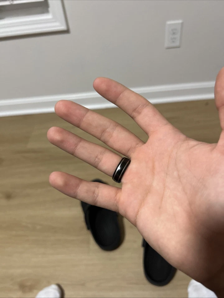 обсидиановое кольцо мужское - Изображение 4 из 4