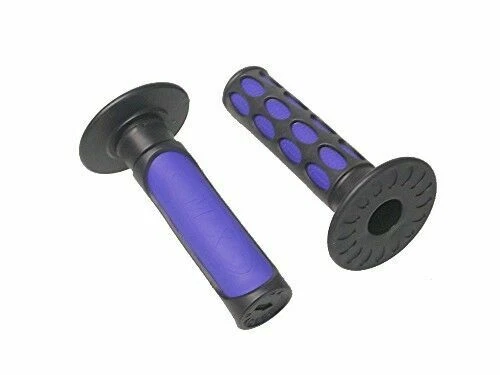 Blue Motorcycle & Scooter Handlebar Grips, Covers & Pads