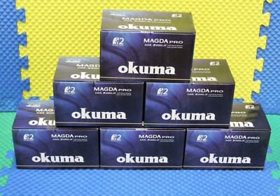 Okuma Magda Pro Trolling Reel with Line Counter MA 30DLX LEFT HANDED 6-PACK