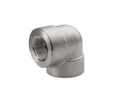 Stainless 316/316L Forged Pipe Fitting 2" 90 Degree Elbow 3601D-32 Heavy Duty HP
