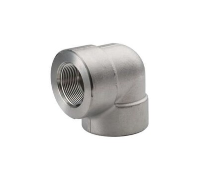 Stainless 316/316L Forged Pipe Fitting 2'' 90 Degree Elbow 3601D-32 Heavy Duty HP