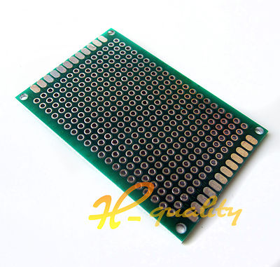 100 Stück Doppelseitige Prototyp Leiterplatte Brotbrett Verzinnt Universal 40x60 mm FR4