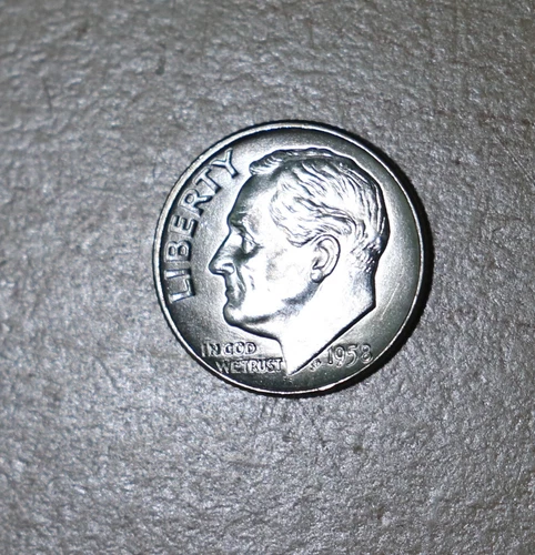 1958-D Roosevelt Dime---Brilliant Uncirculated--- 90% Silver