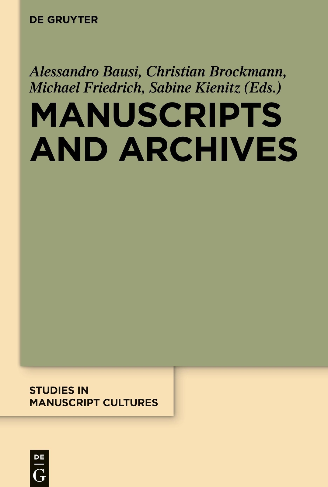 Thumbnail - Alessandro Bausi (u. A.) | Manuscripts And Archives | Buch | Englisch