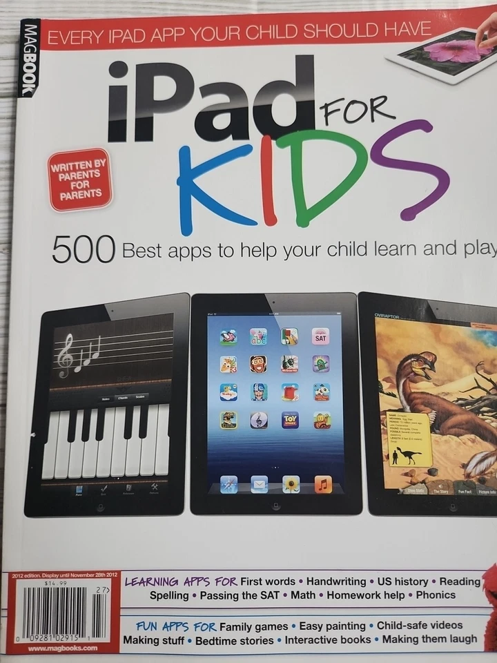 iPad  For Kids Guide Magazine Apps Office suites Games 2012 Edition - Image 3 of 4