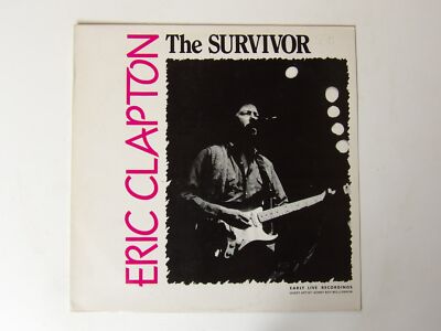 Eric Clapton:   The Survivor   1986 EX  LP  Yardbirds, Sonny Boy Williamson