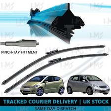 For Mercedes A-Class W169 04-12 Front Windscreen 26" 22" Flat Aero Wiper Blades