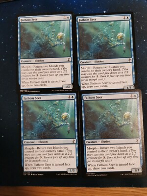 MTG Fathom Seer, Time Spiral Remastered 2021 Playset