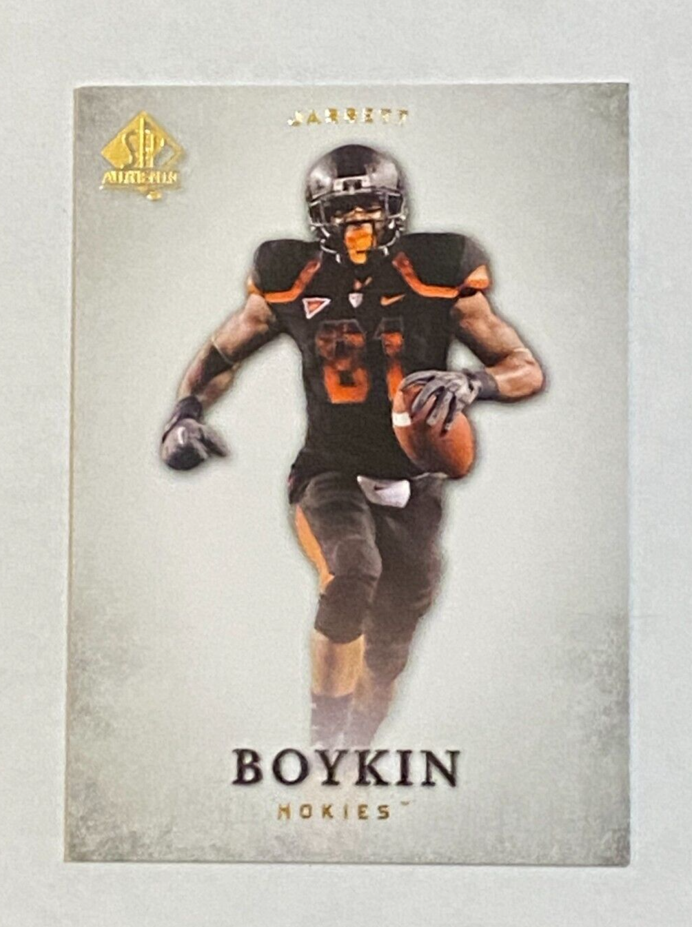 2012 Upper Deck SP Authentic Rookie 44 Jarrett Boykin Virginia Tech