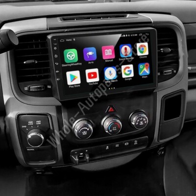 For 2014-2018 Dodge Ram 1500 2500 3500 Apple Carplay Radio Android 13 GPS +CAM