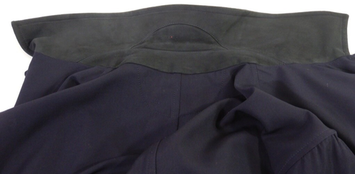 Kiton Men's Size 40 Navy Blue Unlined Wool Casual Jacket Lambskin Collar Trim - Picture 5 of 12
