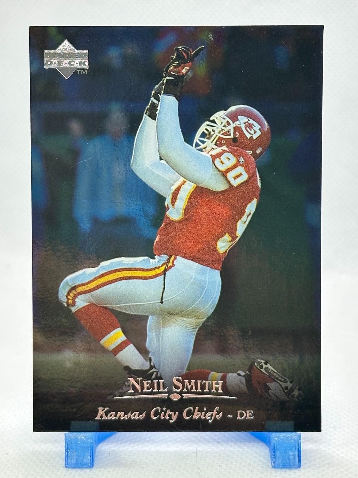 Neil Smith 1996 Upper Deck Silver Collection #105 - Kansas City Chiefs