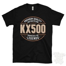 KX500 T-SHIRT - PREMIUM QUALITY MOTORCYCLING ENGINEERED FOR LEGENDS