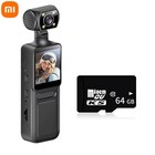 Xiaomi 8K Pocket Camera – 180° Flip Mini, Night Vision, Vlogging Osmo Pocket 3
