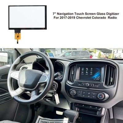 7'' Navigation Touch Screen Digitizer For 2017-2019 Chevrolet Colorado Radio