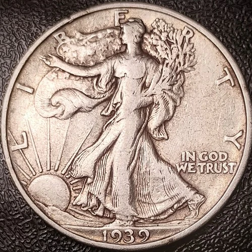 Photo of a 1939-S Walking Liberty Half Dollar from an eBay listing that sold on Jul 17, 2026