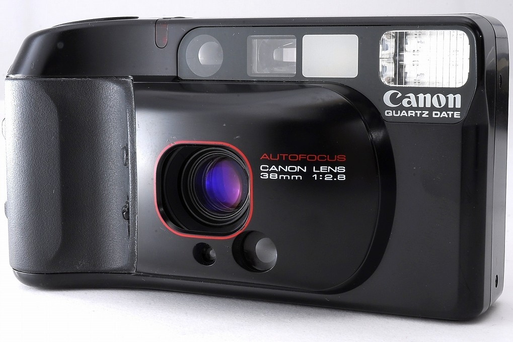 ALL WORKS [Near MINT] CANON Autoboy 3 Sure Shot Quartz Date QD