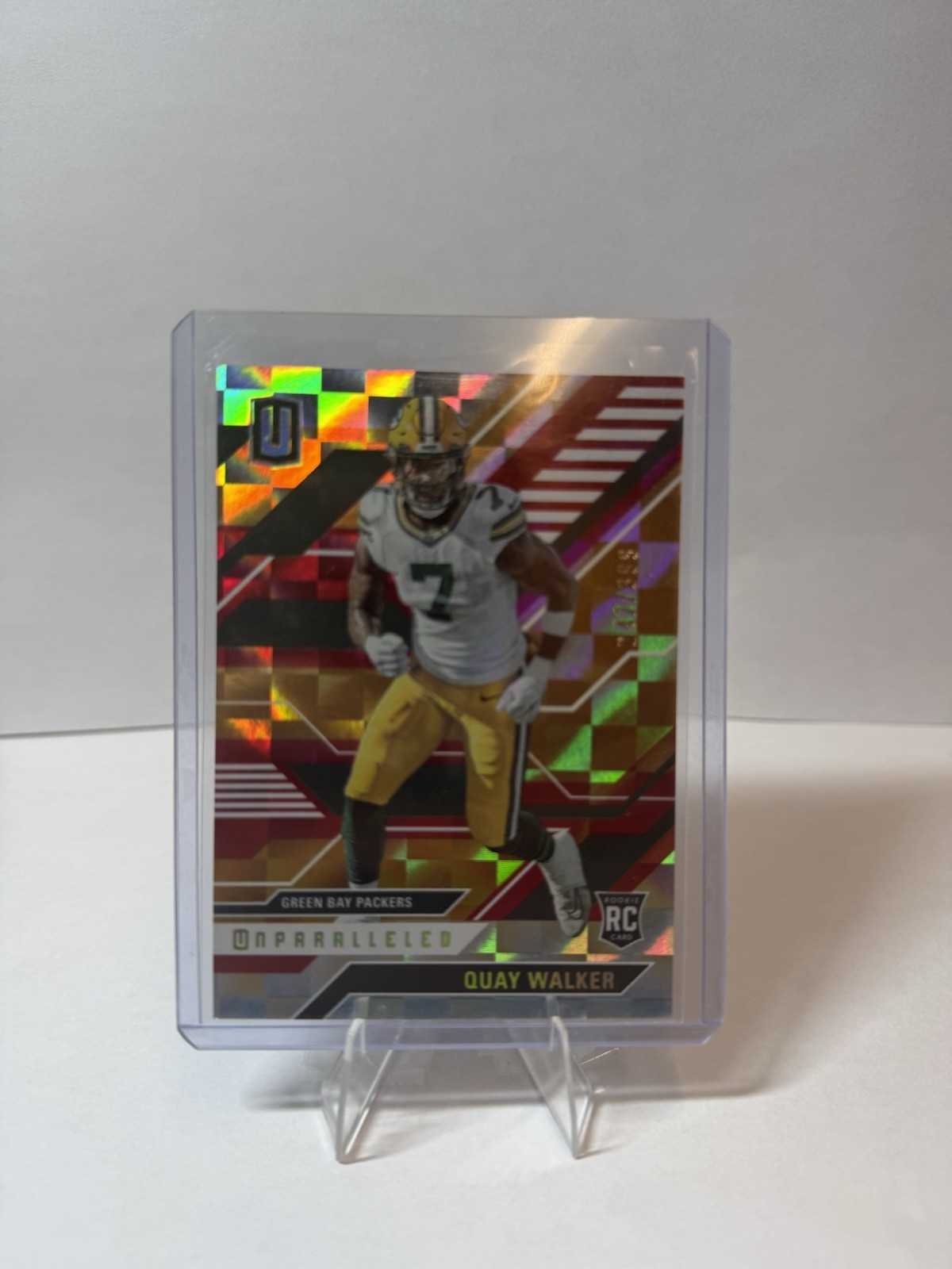 Quay Walker Panini Chronicles Unparalleled #UNP26 Checker
