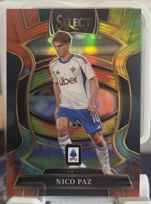 2025-26 Panini Select Serie A Nico Paz Terrace Tie-Dye 25/25 