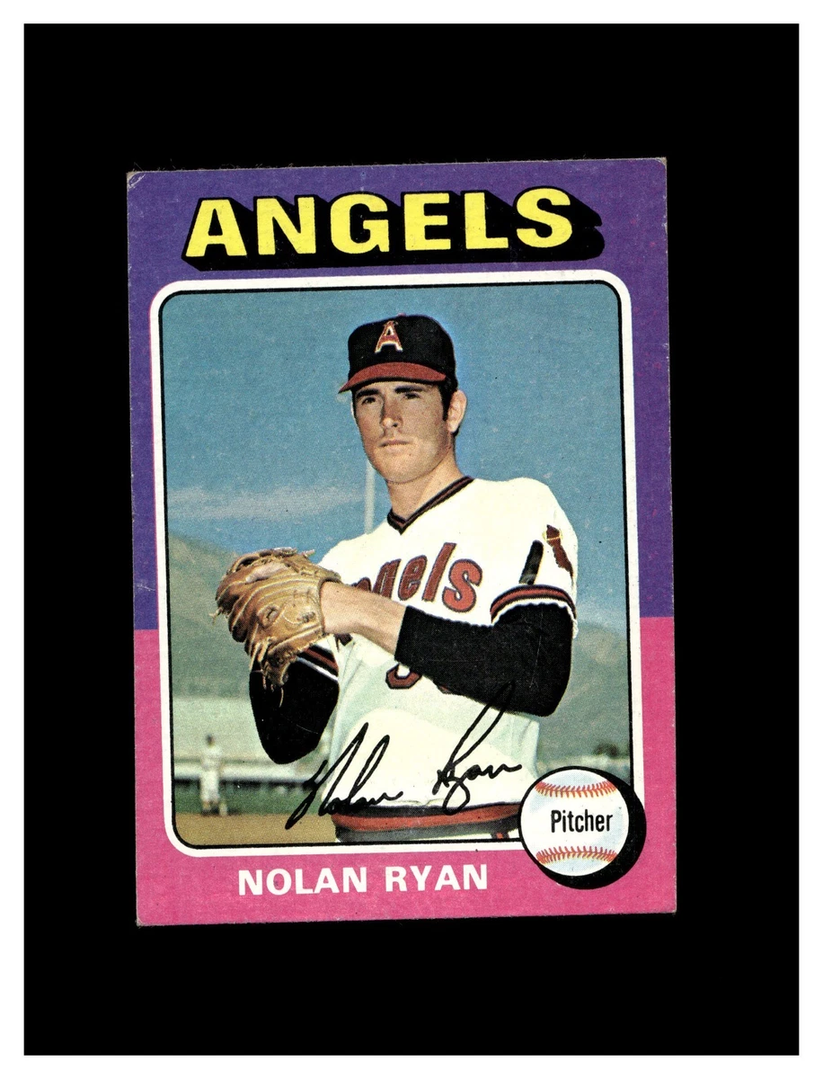 Topps Nolan Ryan Baseball 1975 Season Sports Trading Cards