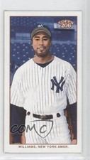 2002 Topps 206 Mini Black Polar Bear Back Bernie Williams (Portrait) #219 2u3