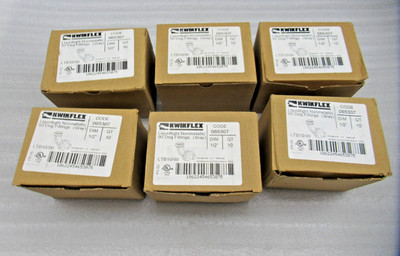 Lot of 60- Kwikflex Kraloy LTB10/90 Liquidtight Nonmetallic 90 Deg Fittings