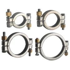 1.5- 4" Sanitary Clamp High Pressure Tri Clamp Clover Stainless Steel heavy duty