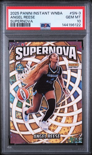 2025 PANINI INSTANT WNBA SUPERNOVA #SN-3 ANGEL REESE PSA 10