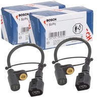 2X Bosch ABS-SENSOREN Hinten Passend FÜR Audi A3 TT Seat Leon Skoda Octavia VW