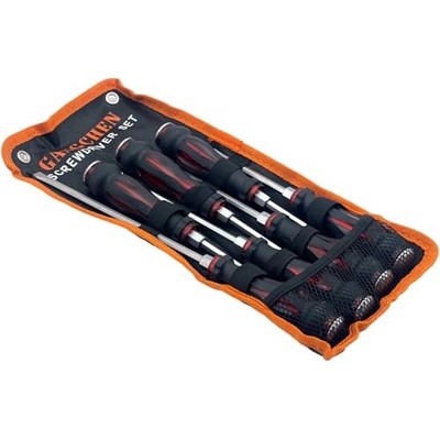 FJmark through-hole screwdriver set with magnet plus/minus long/short chisel DIY