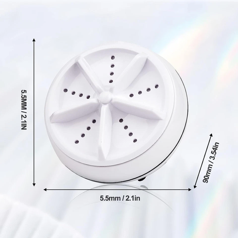 USB Powered Mini Washing Machine - Eco-Friendly, 1kg Capacity, Remote Control - Image 4 of 4