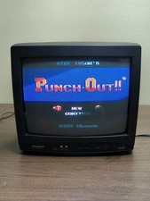 Vintage Sylvania 6413TA 13 Inch CRT Retro Gaming TV Tested And Works Great