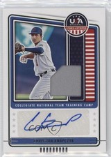 2023 Panini USA Baseball Stars & Stripes Materials Christian Knapczyk Auto 0t2