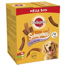 Healthy Schmackos Dog Treats - 110 Beef, Lamb & Poultry Strips - 790g Multipack 13.56 per kilo