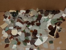 Sea Beach Glass Lake Erie Frosted Tumbled over 2 pound fa660